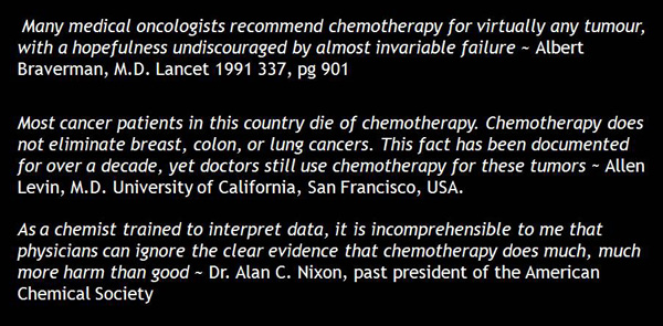 5 Chemo does not curecancer